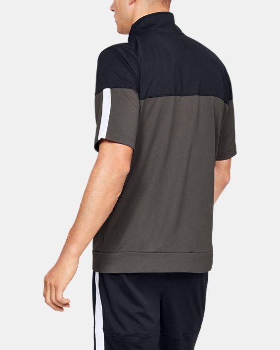 Men's UA Sportstyle Pique Short Sleeve Full Zip | Under Armour